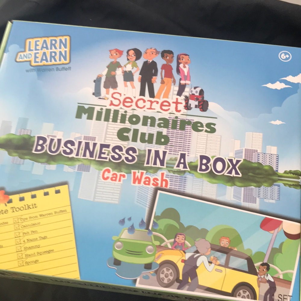 Warren Buffett Secret Millionaires Club: Business in a Box- Car Wash